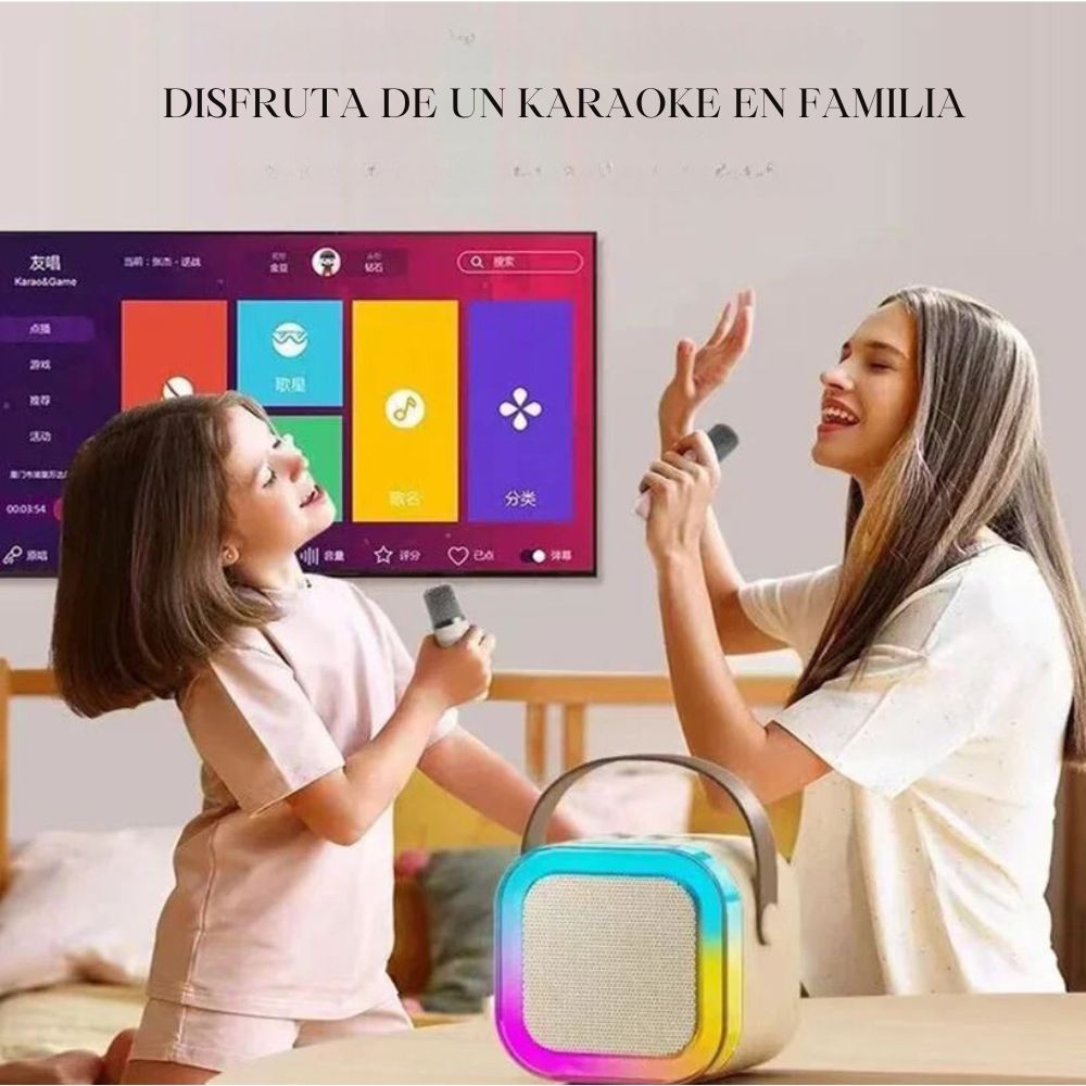 Miniatura 3 de PARLANTE DE KARAOKE PORTATIL PARA NIÑOS